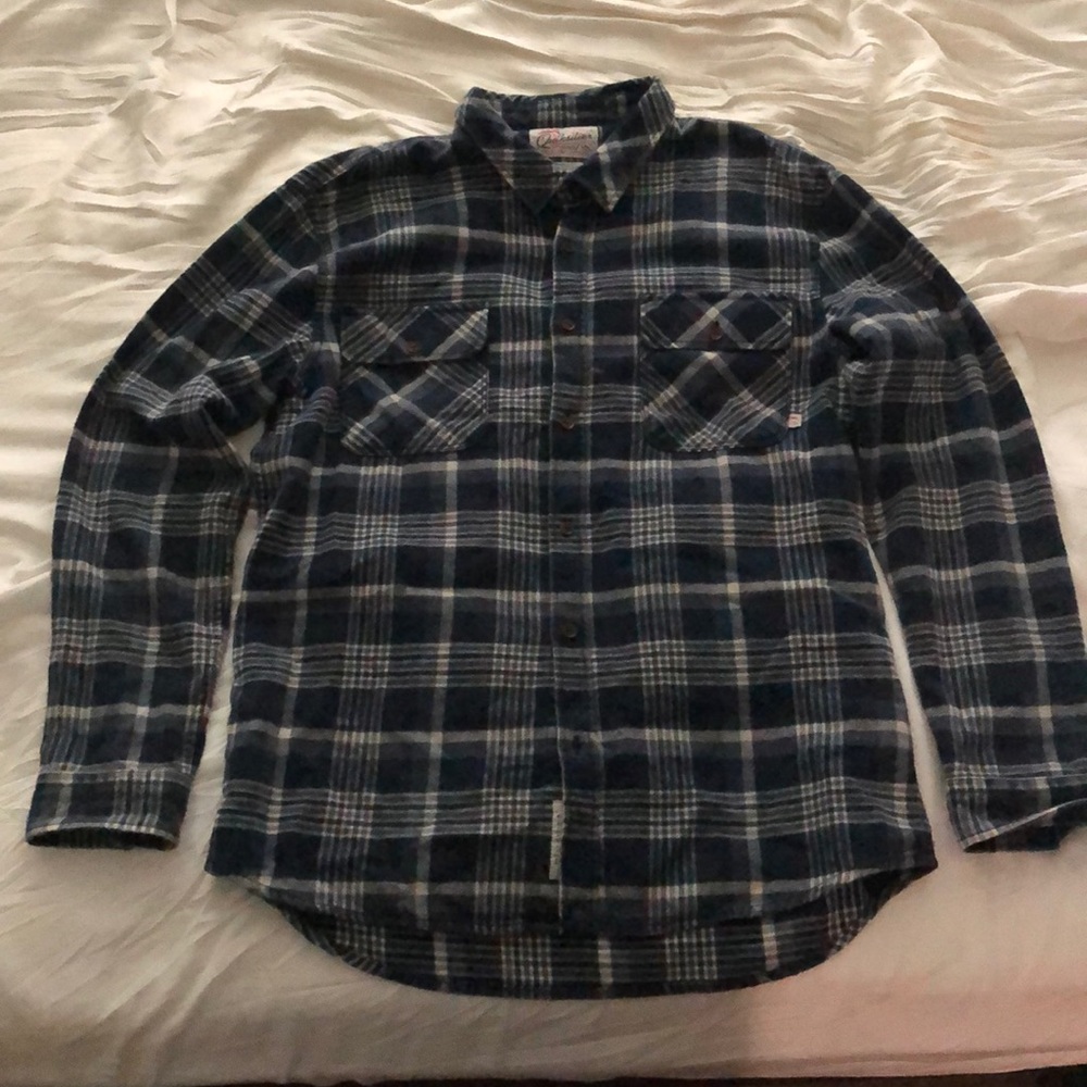 Quicksilver button down L good condition